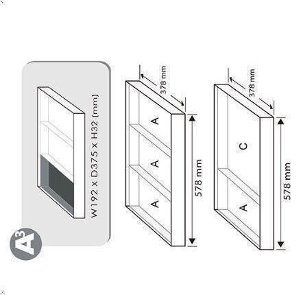 TOPTUL GEA1001 Trolley Tool Insert