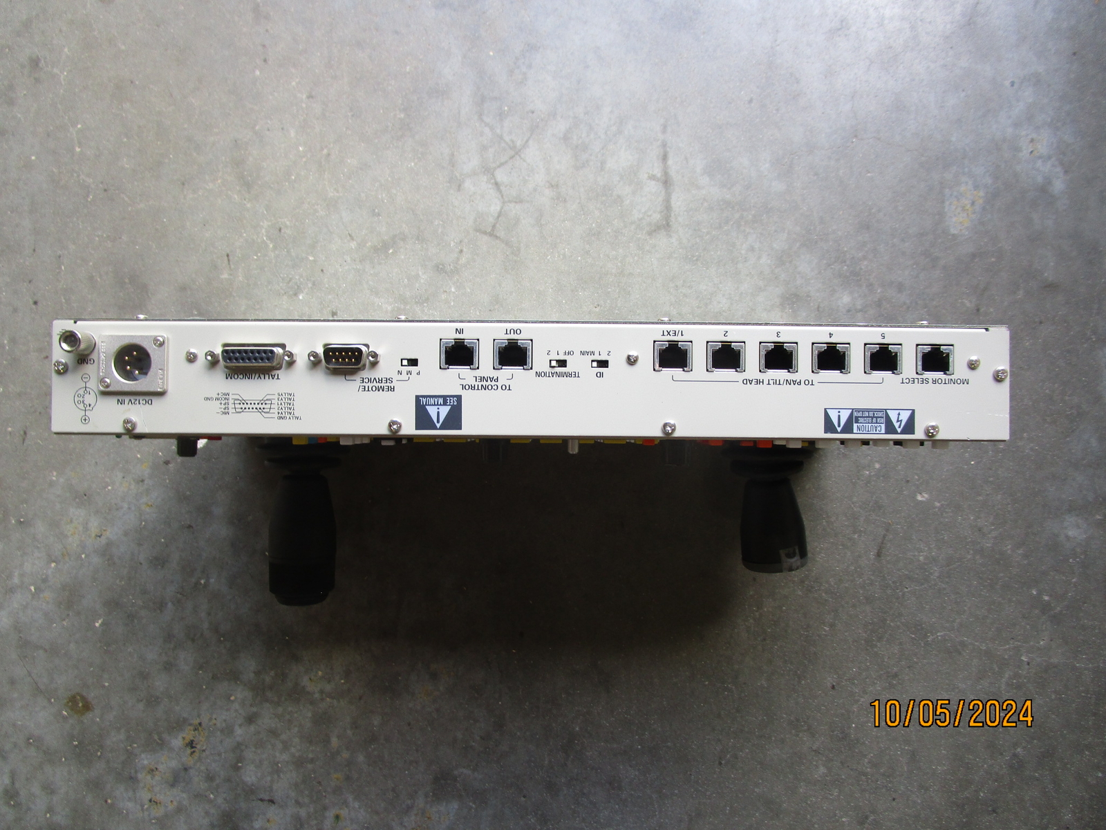 Panasonic AW-RP655 Camera Control Untested