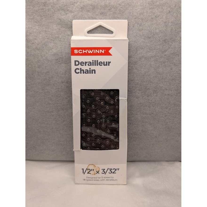 Schwinn Derailleur Chain 1/2" x 3/32" for 5-18 Speed Bikes SW75248A New