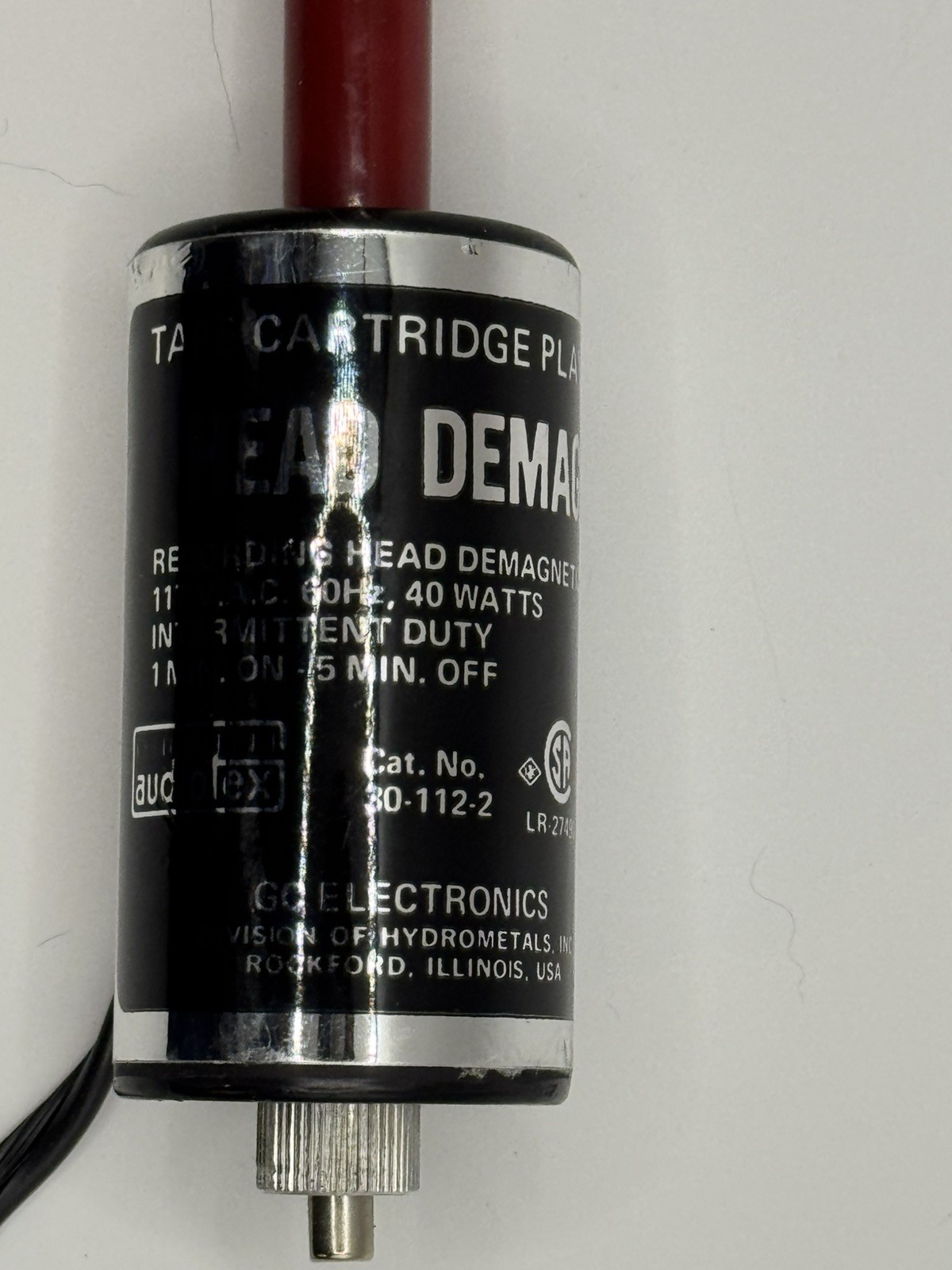 AUDIOTEX HEAD DEMAG | Cat. # 30-112 | GC Electronics