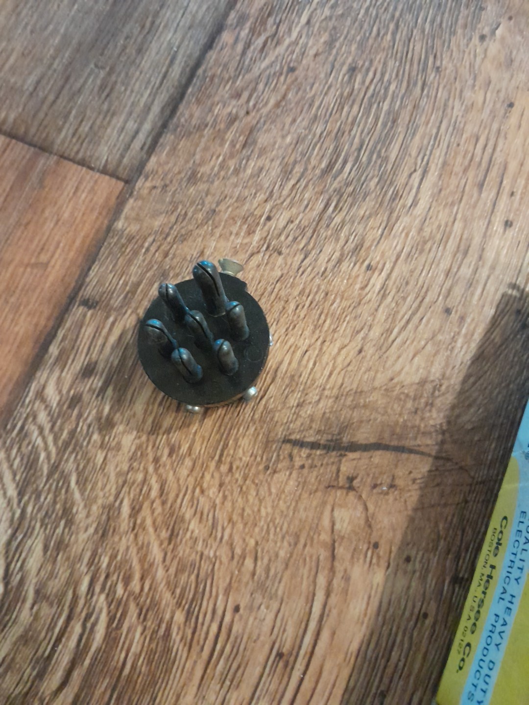 Cole Hersee 12064-01 7 Pole Interior Trailer Plug New Old Stock In Original Box