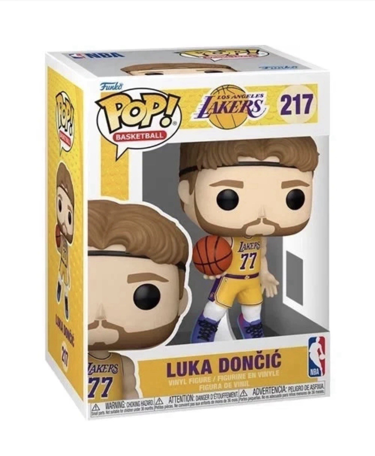 Funko Pop! Vinyl: Luka Dončić #217 Los Angeles Lakers