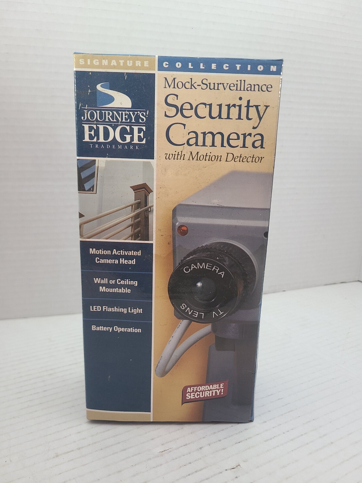 Journeys Edge Mock Surveillance Security Camera Battery Operated NOS