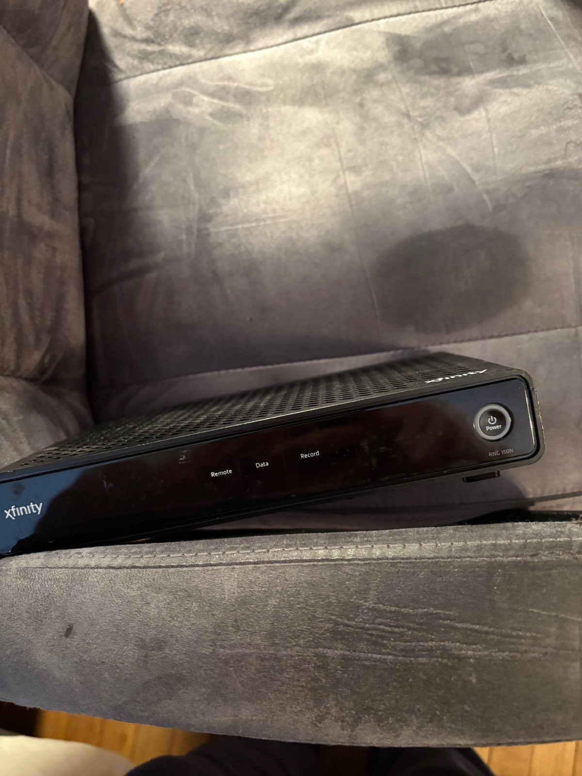 Xfinity Top Box Remote Data Record