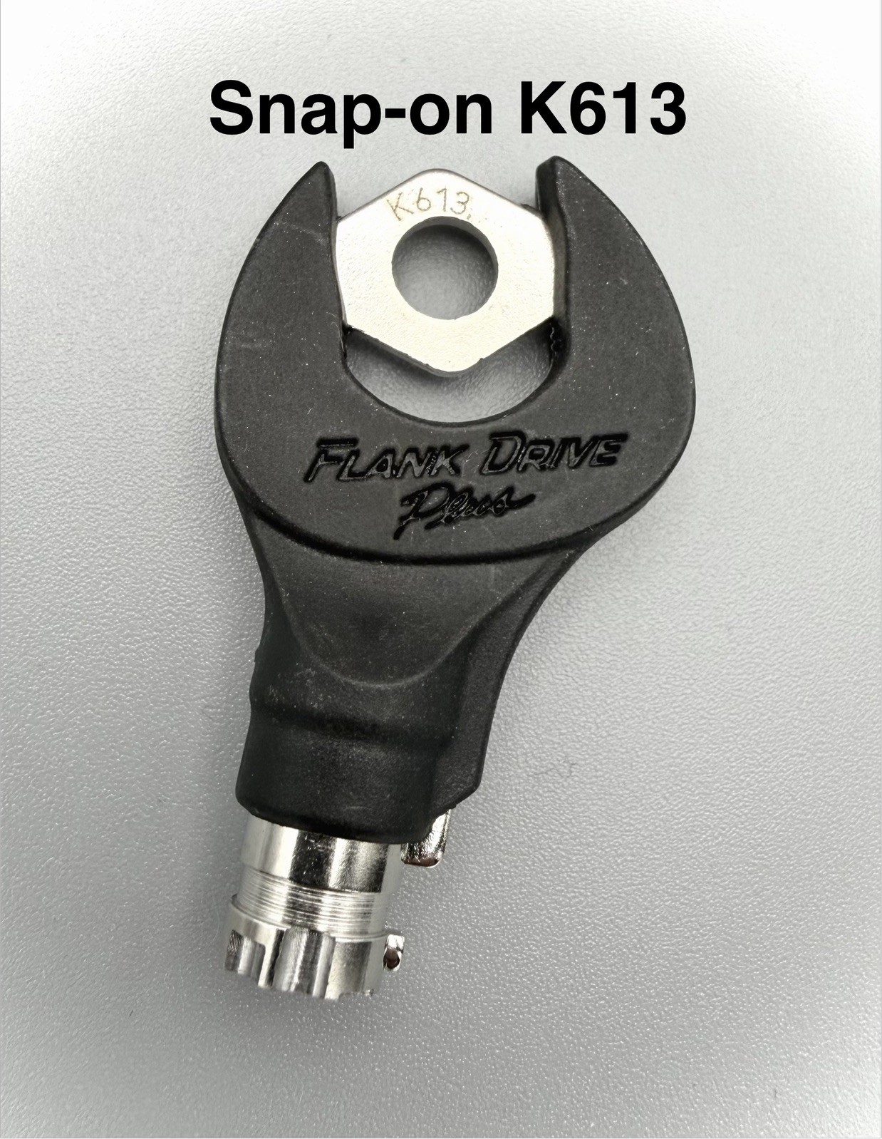 Snap-on K613 Flank Drive Plus Tool Box Key, Snap-on #K613 Key, New OEM.