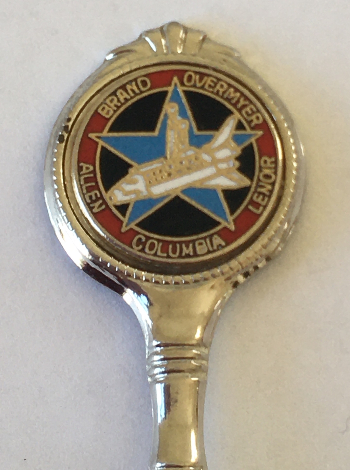 Columbia Allen Brand Overmyer Lenoir Vintage Souvenir Spoon Collectible