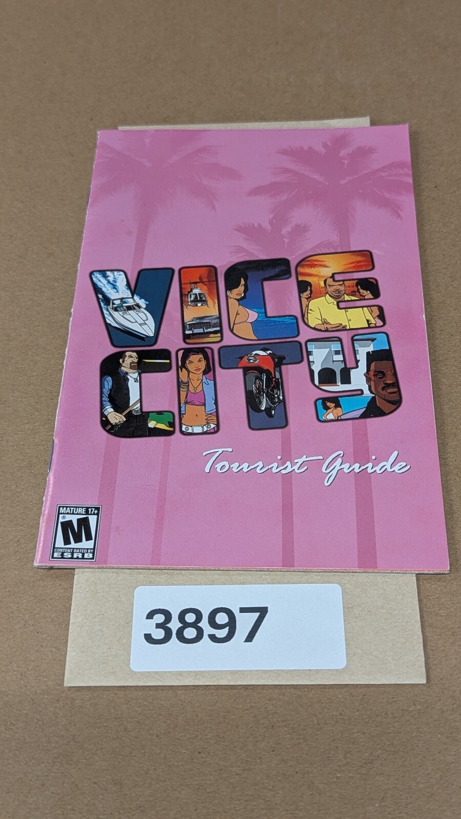 Grand Theft Auto Vice City - PS2 - Manual Only **NO GAME!