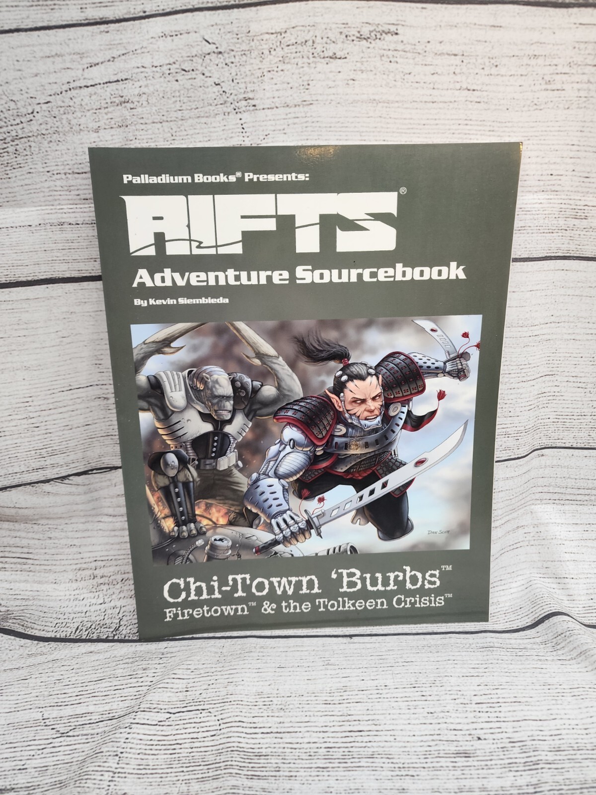 Chi-Town 'Burbs' Rifts Adventure Sourcebook- 2003 Palladium 1st Printing - NEW