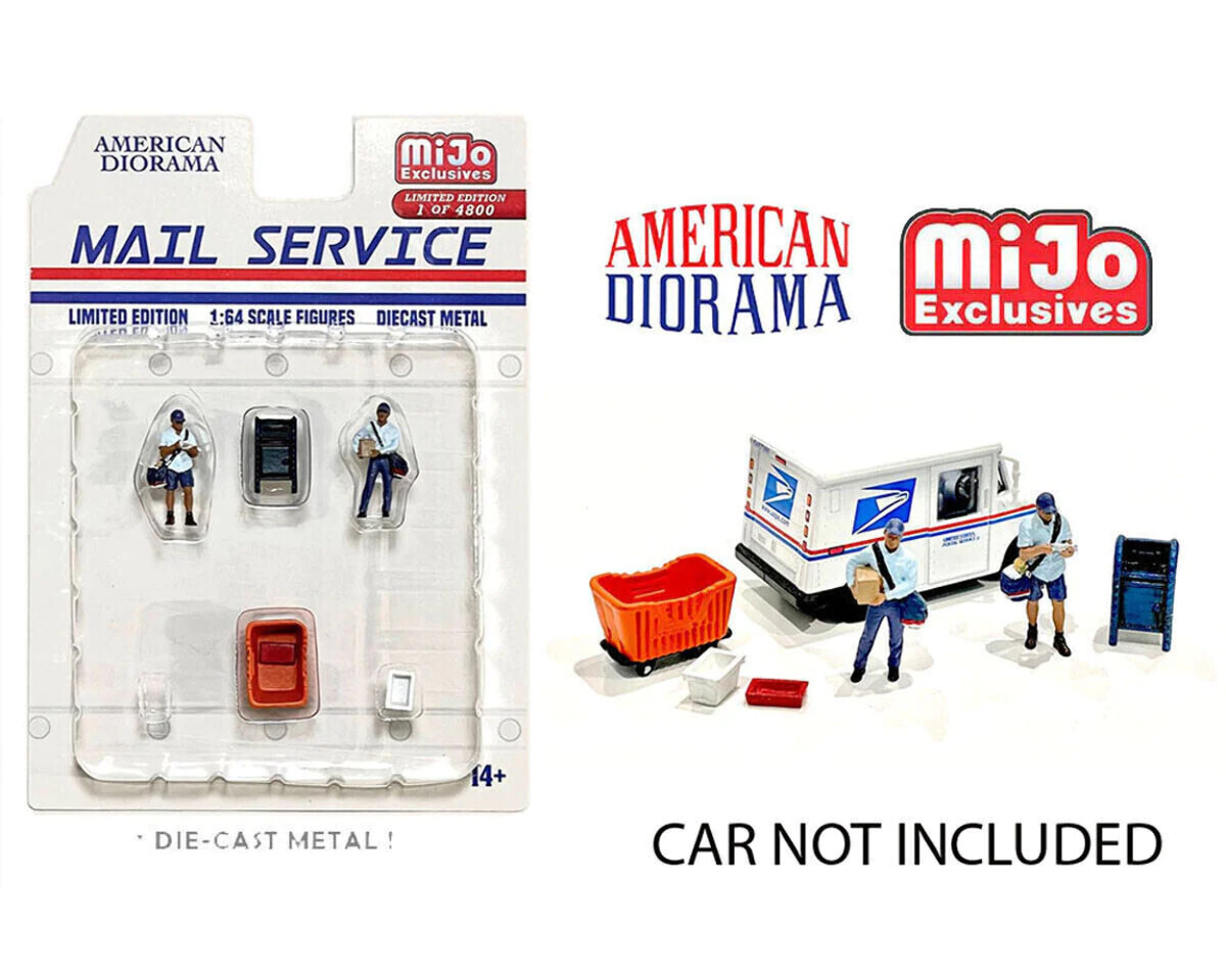 AD-76491MJ American Diorama "Mail Service" 1:64 Limited Edition Die Cast Figure
