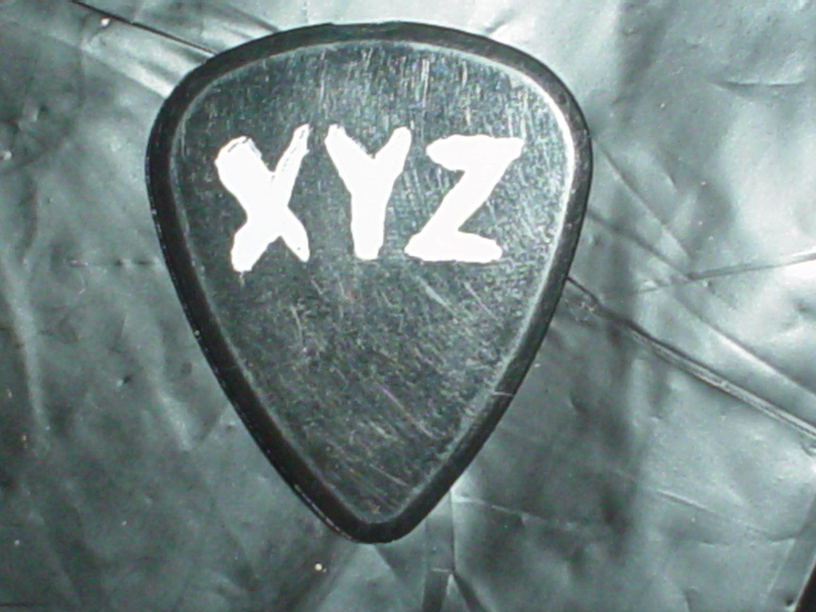 XYZ Logo & Mark Diglio Signature Concert Tour RaRe 2005 GUITAR PICK Hair Metal