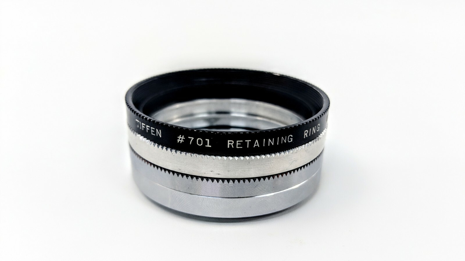 Vintage Tiffen #701 Retaining Ring for Filters Set of 4 7706, 7701