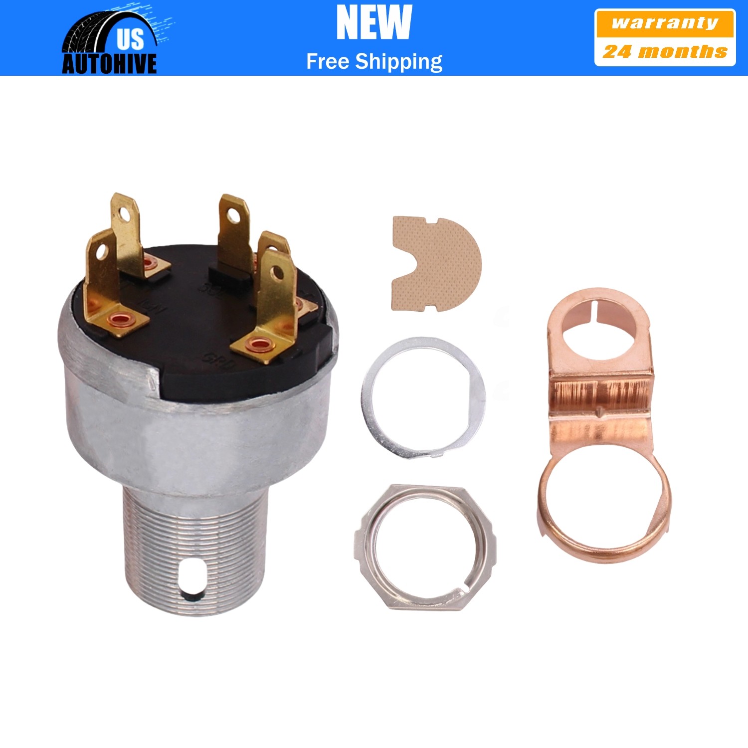 For 1963 1964 Chevrolet GMC Buick Ignition Starter Switch 1116626 US Stock