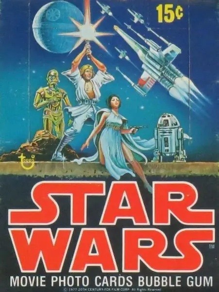 STAR WARS Topps Choose Your A New Hope Series 3 Yellow Card (B) 1977 Top Loader