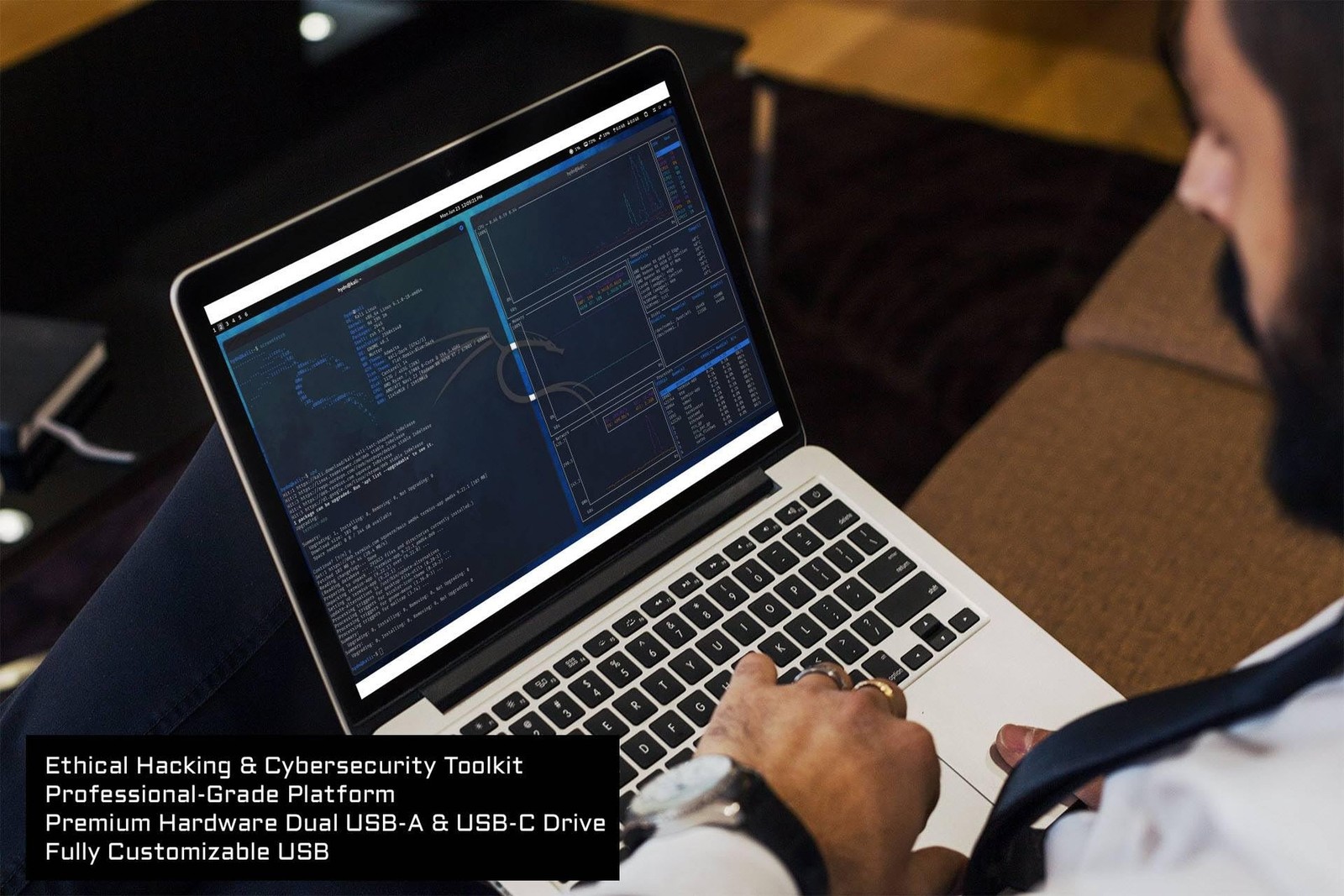 Kali Linux Bootable USB Flash Drive for PC – Cybersecurity & Ethical Hacki