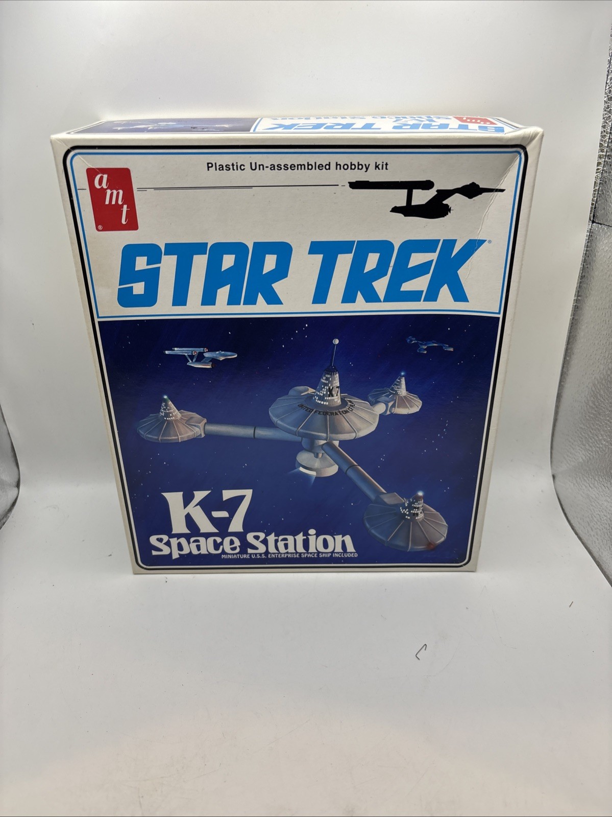 AMT Star Trek K-7 Space Station 1/7600 AMT Plastic Model kit Space - NIB!