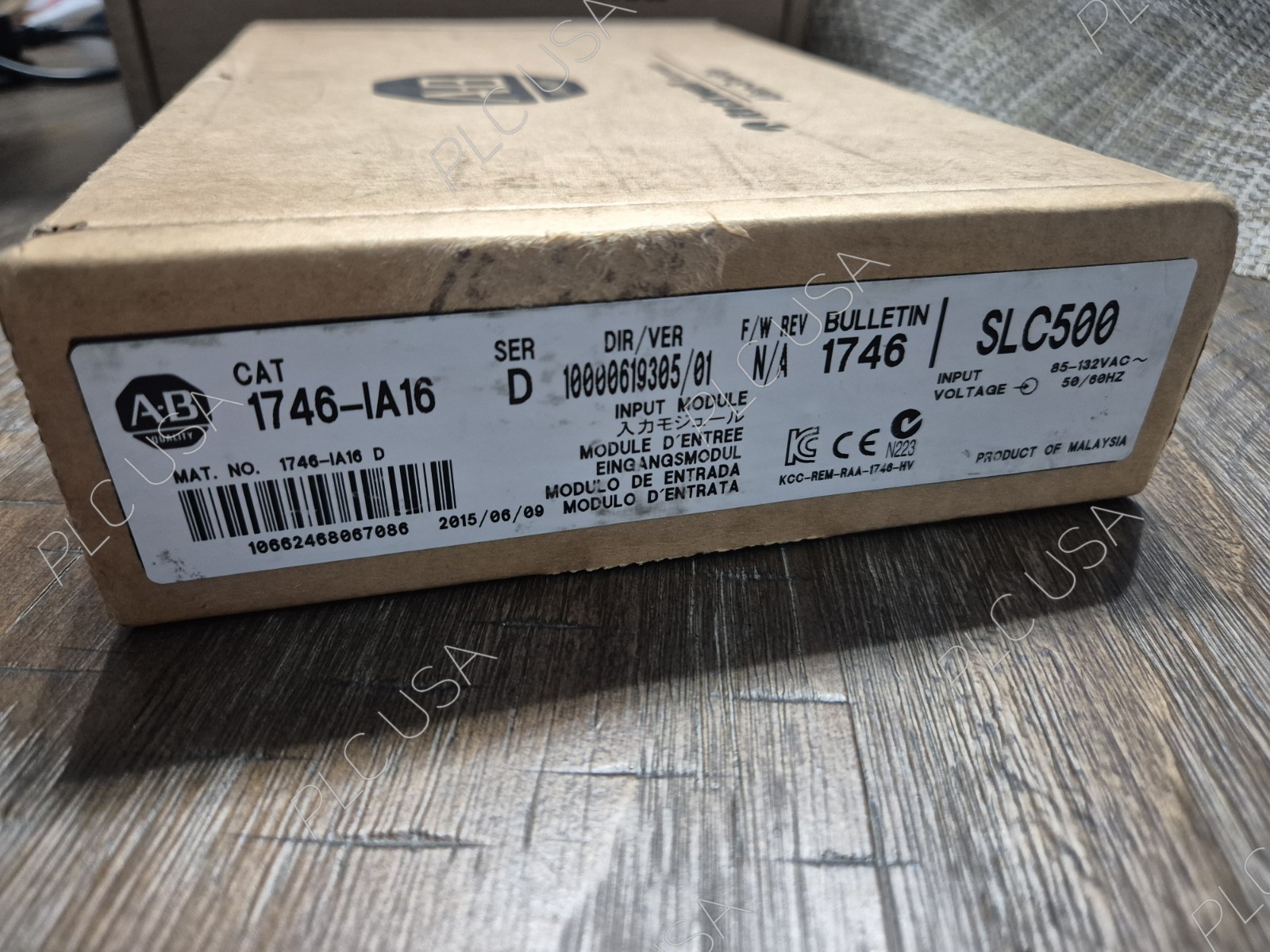 New Sealed Allen Bradley 1746-IA16 Ser D SLC 500 16-Ch 120VAC Input "USA SELLER"