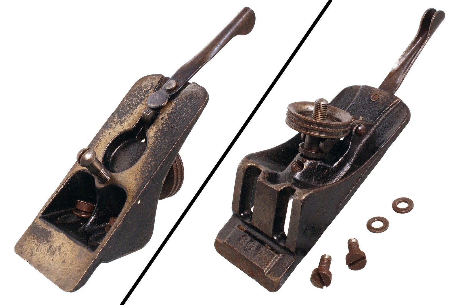 Orig. Frog & Screws for Sargent No. 414 Jack Plane - 2 Inch - mjdtoolparts