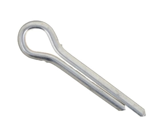 Cotter Pin 7/16 x 2 Carbon Steel Zinc Clear (30 Pieces)