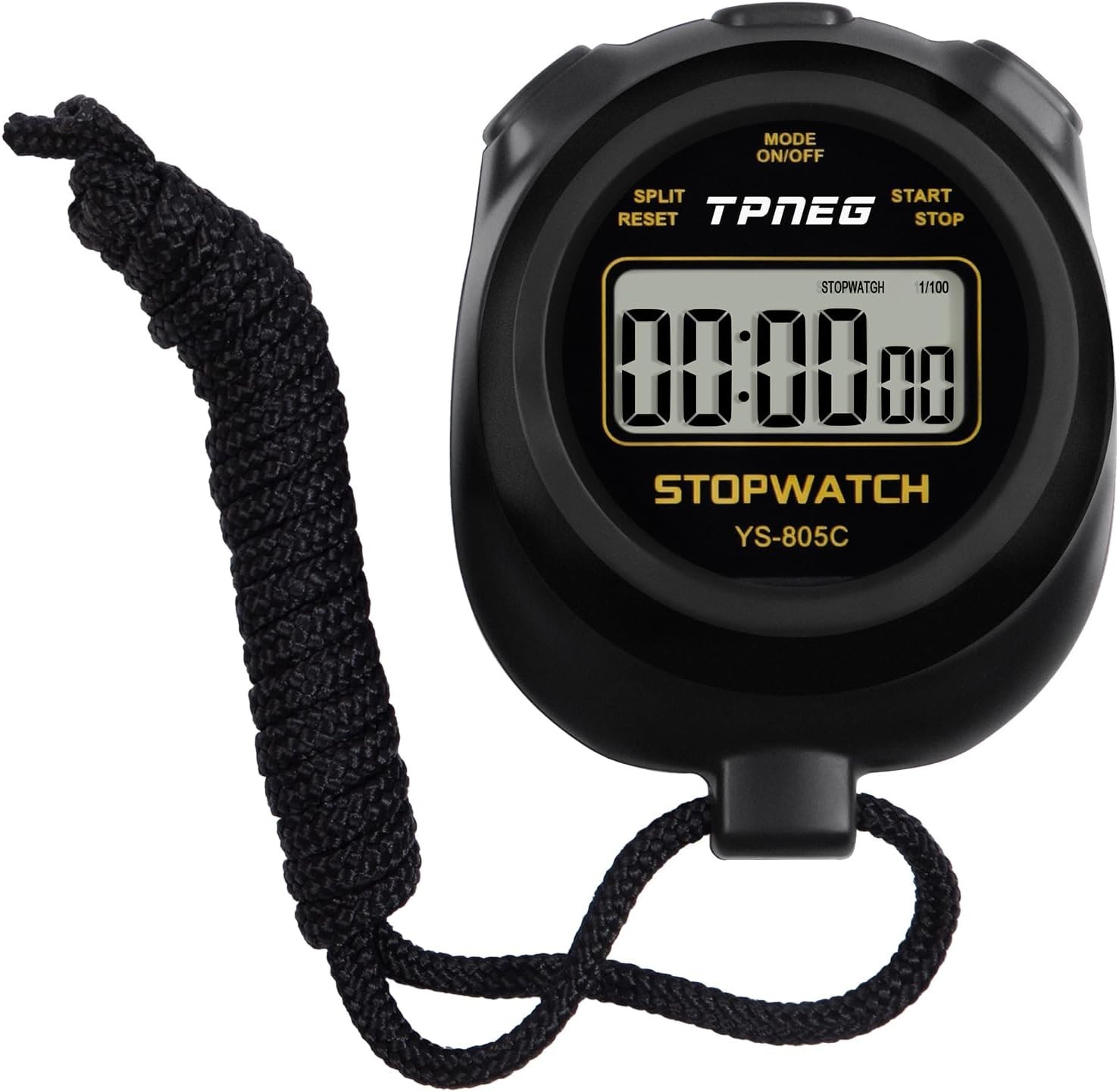 Simple Stopwatch Timer - Easy to Use, Set Up, Read, and Carry - Large Display...