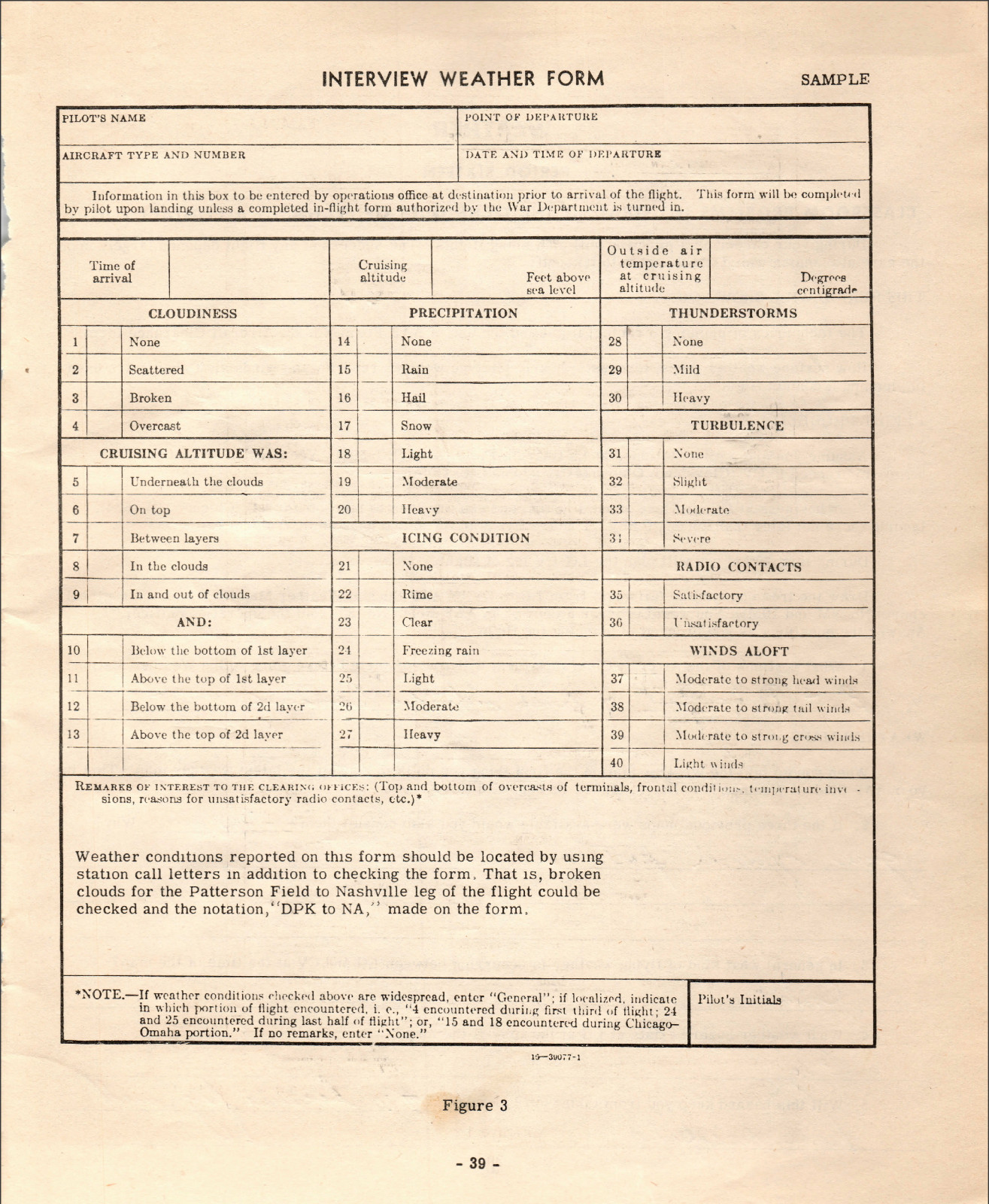 72 Page 1944 ADVANCED WEATHER SINGLE ENGINE AAF TRAINING Workbook on Data CD