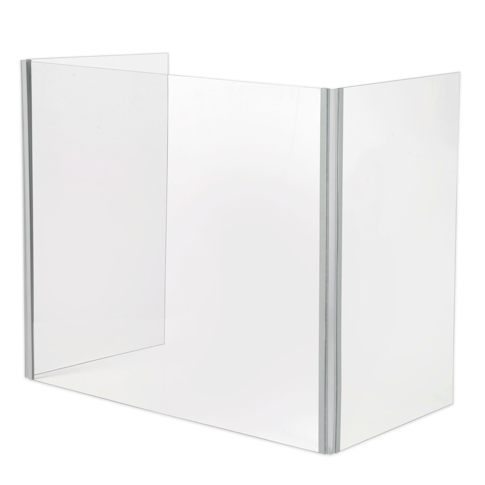 Foldable Sneeze Guard Portable Student Desk Divider Clear Table Panel Shield