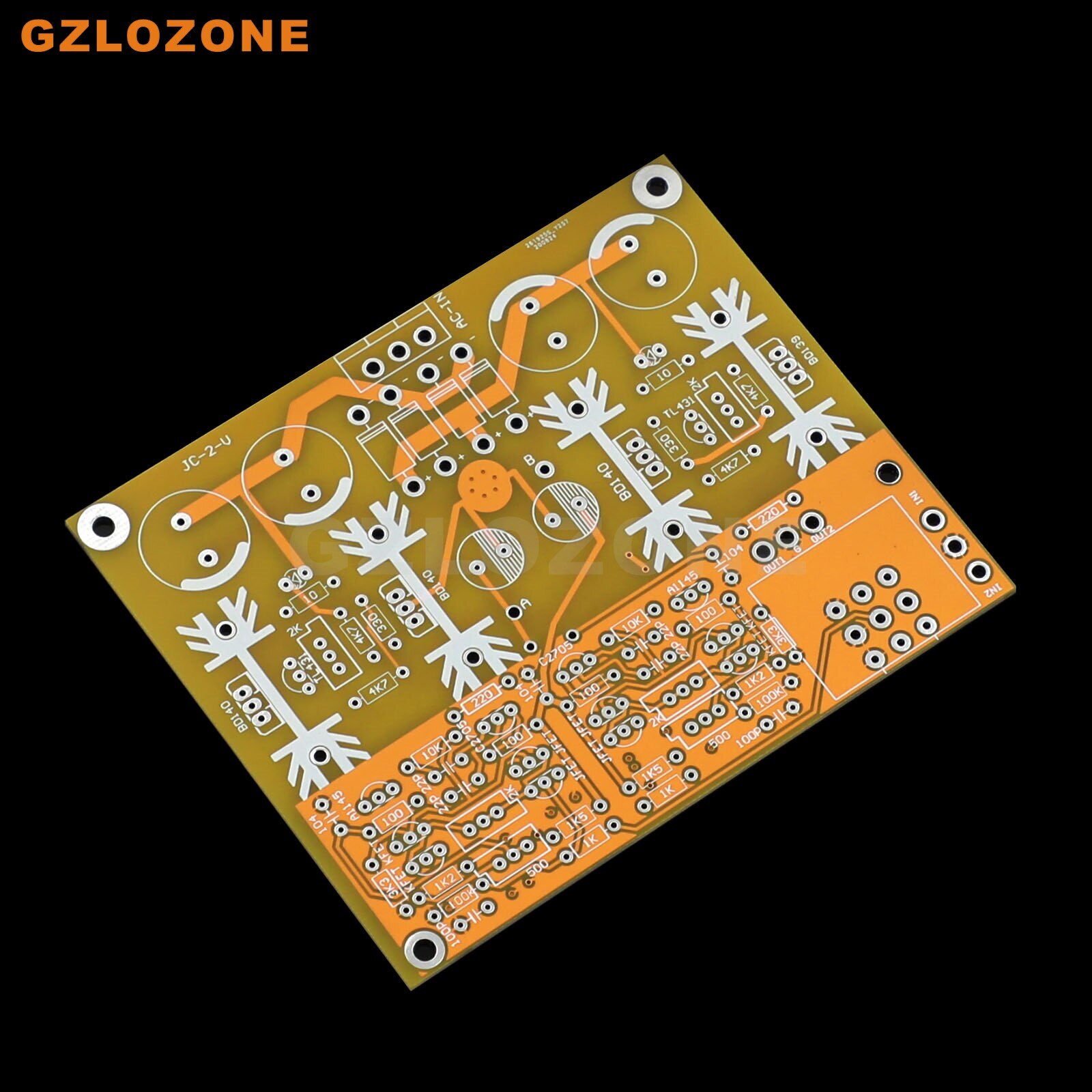 JC-2 Class A Fully Symmetrical FET CPI Parallel Power Supply Pramplifier PCB