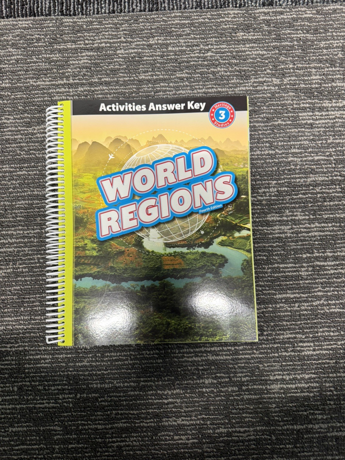 BJU Press - Heritage Studies 3 World Regions Activity Manual 4th Edition -526665