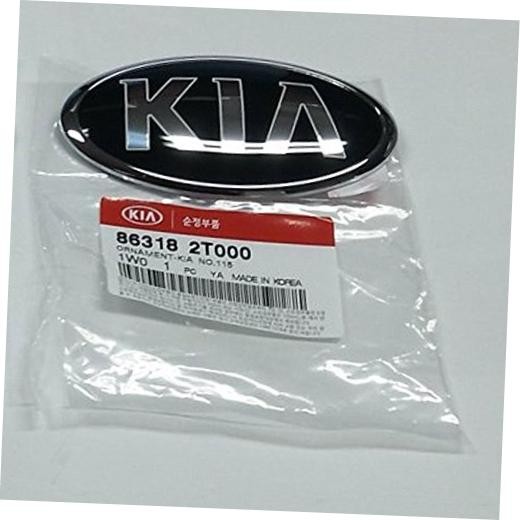 Kia Motors OEM Genuine 863182T000 Front Hood or Rear Trunk Lid Logo Emblem 1