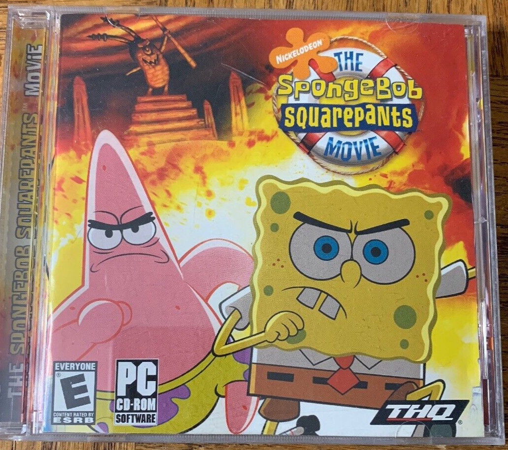Spongebob Squarepants Movie PC CD Rom Game