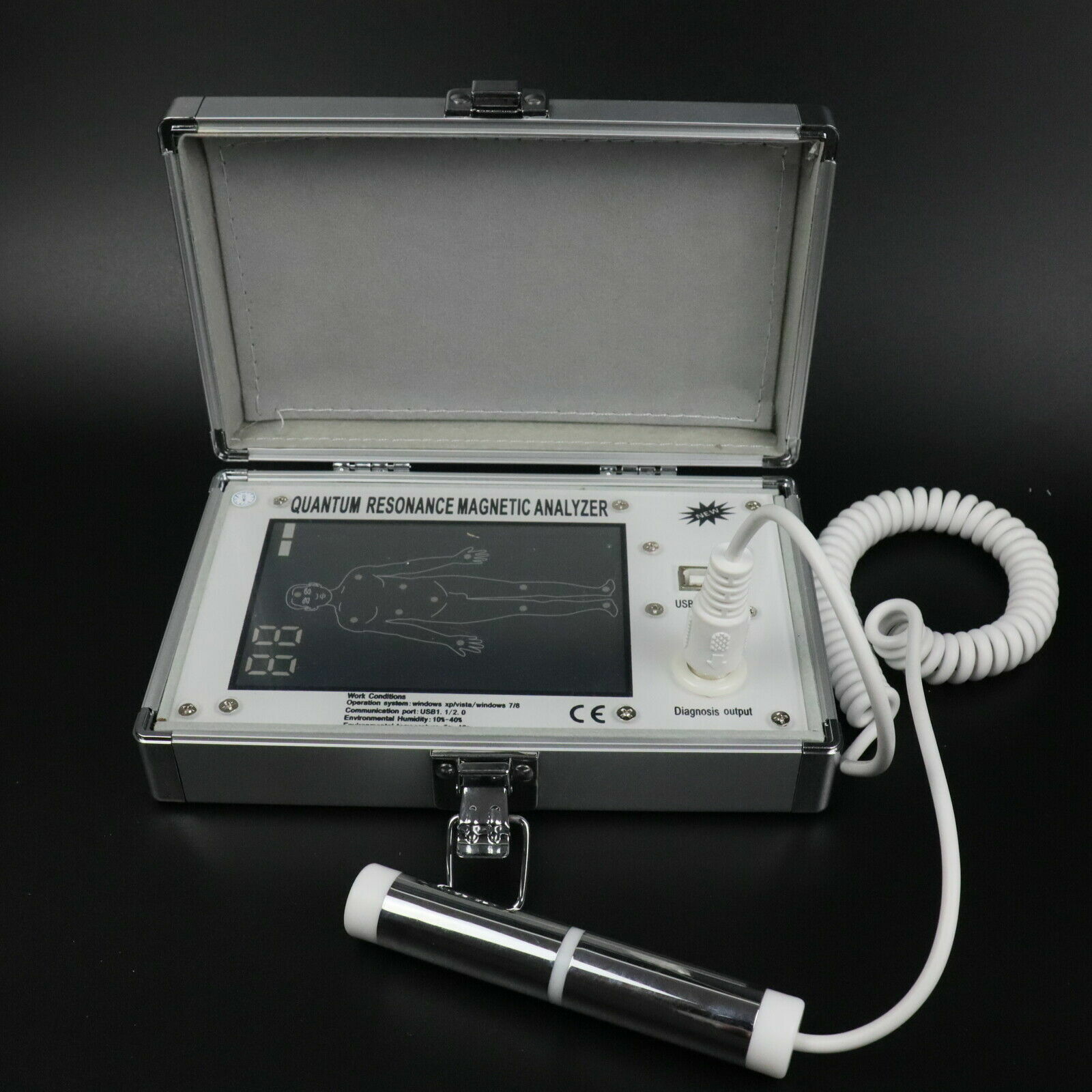 2023 4TH Gen World Quantum Resonance Magnetic Whole Body Analyzer & Scanner USA