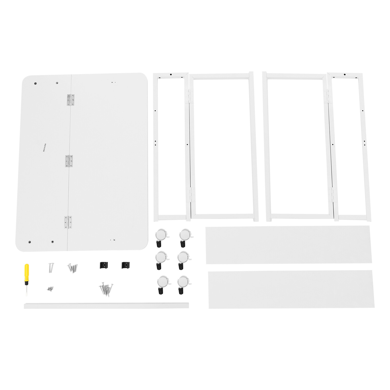 80*58 Cm Folding Desk Small Rolling Desk With Storage Shelf For Computer Desk