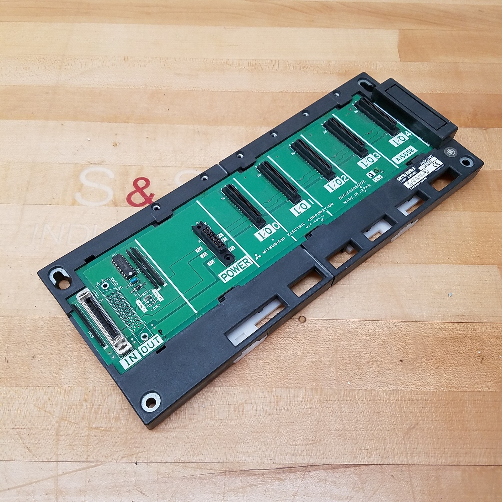 Mitsubishi A1S65B 5 Port I/O Rack - USED