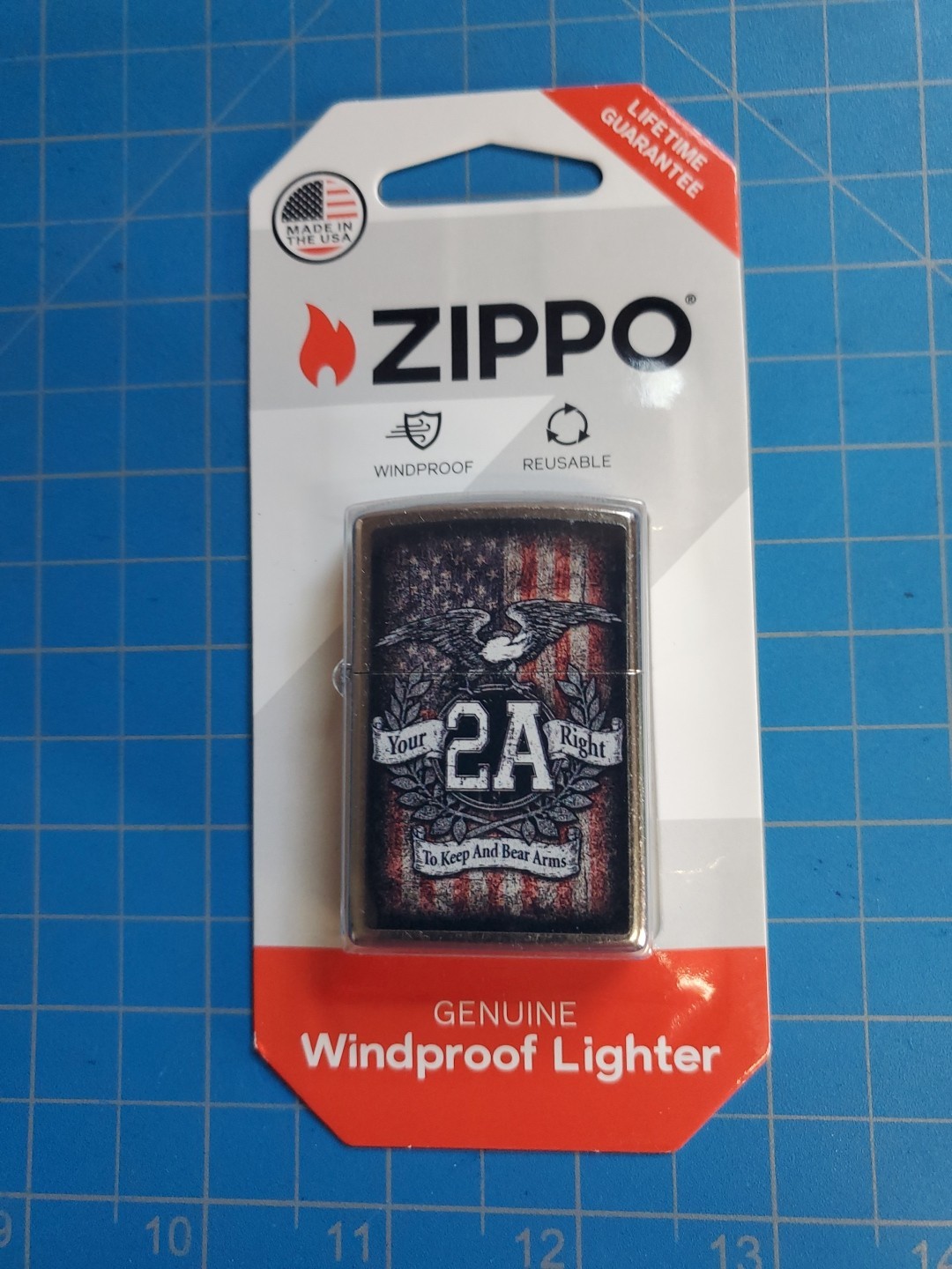 Zippo Lighter 2025 Walmart 2A,  New And Unopened
