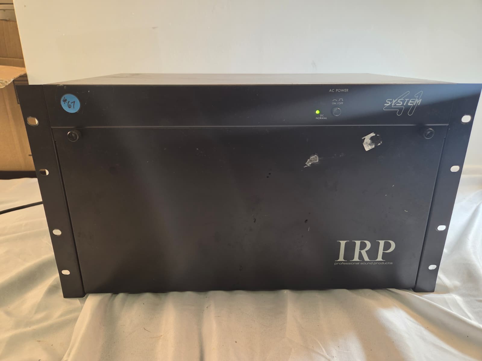 IRP System 41 DJ-4100A Voice-Matic Audio Modular Matrix Mic Mixer w/ 11 Cards
