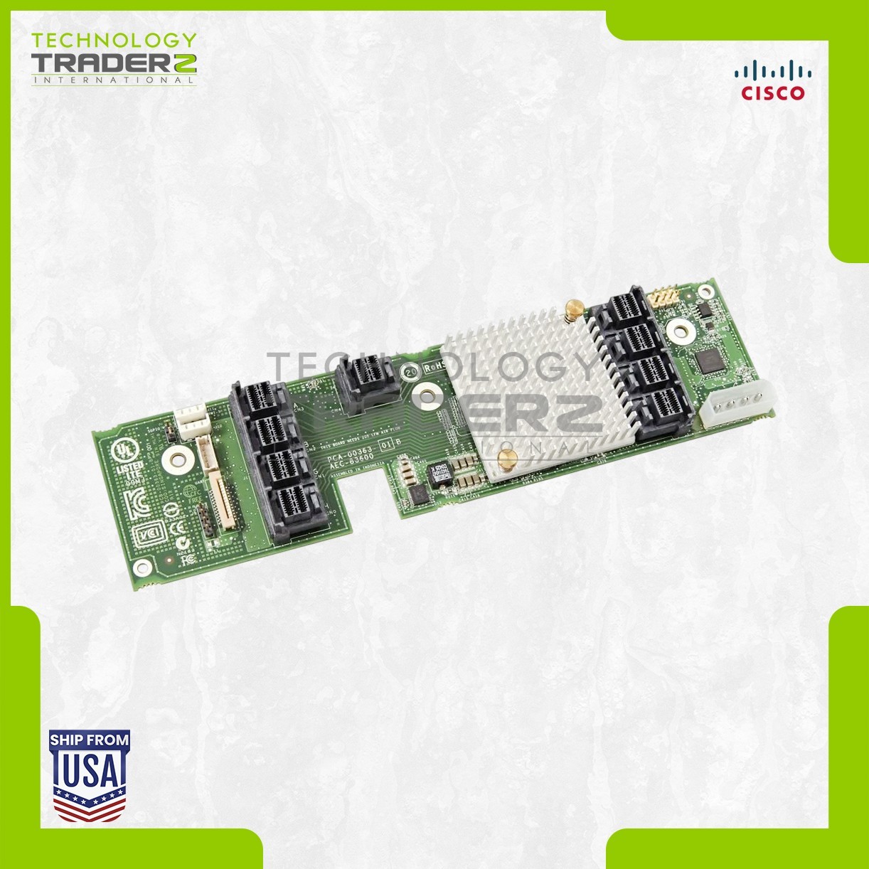 ** Intel RES3TV360 Adaptec Aec-83600 SFF8643 36PORT SATA/SAS Storage Expander **