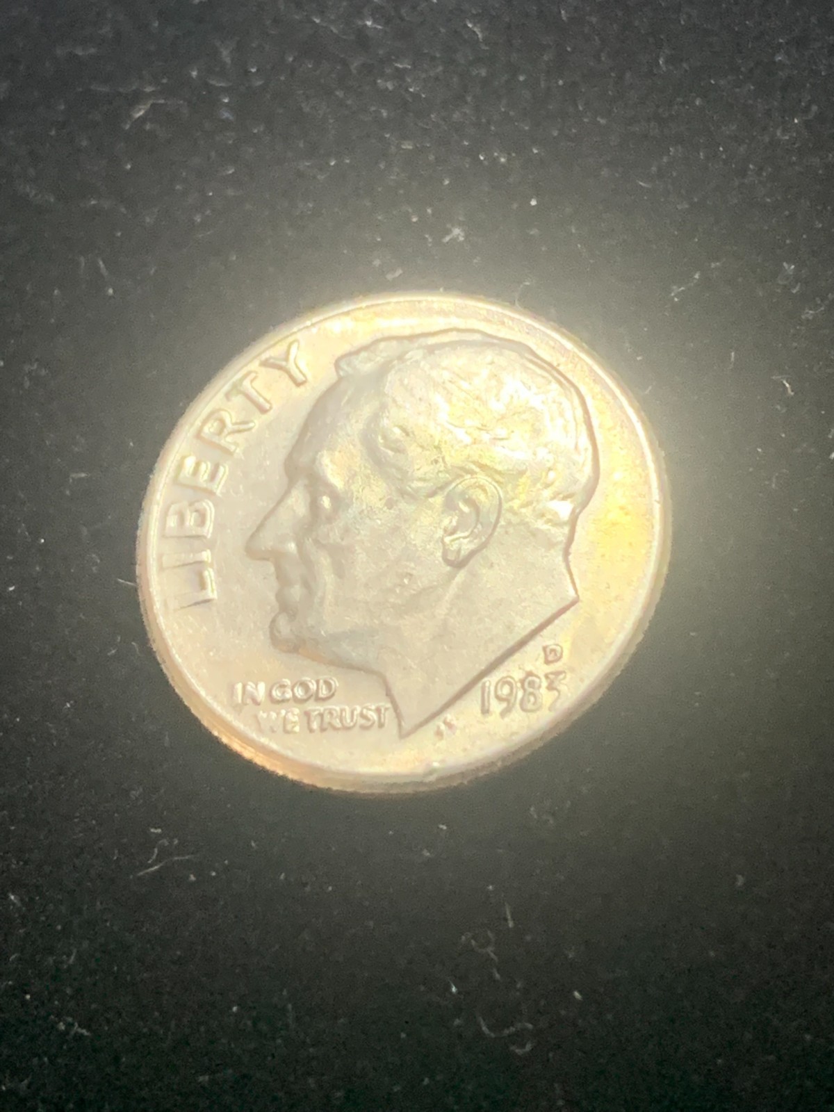 1983 D Roosevelt Dime - Great Circulated Condition