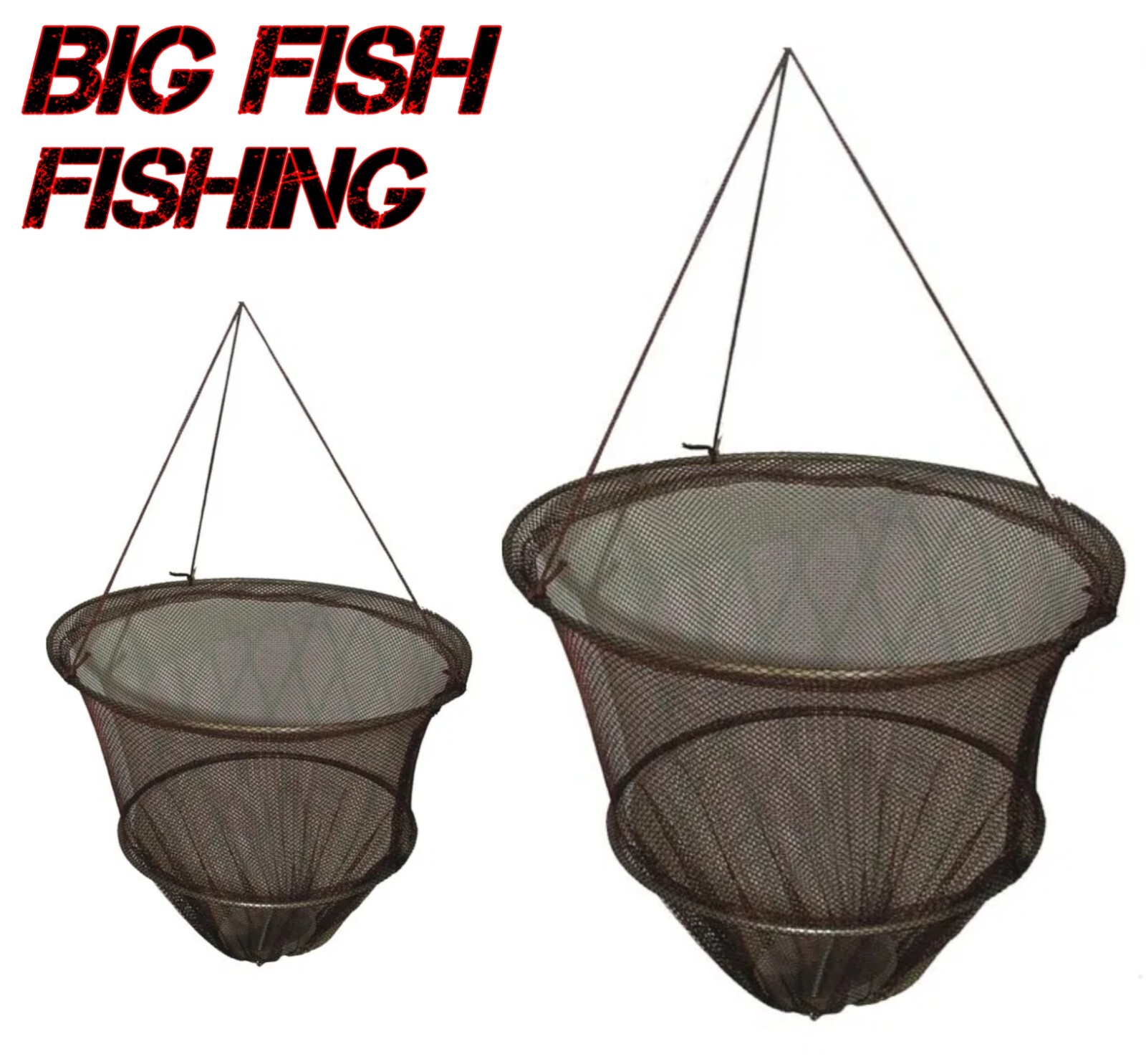 CRAB Fishing Drop Net With Spring Bait Clip - 10m Line
