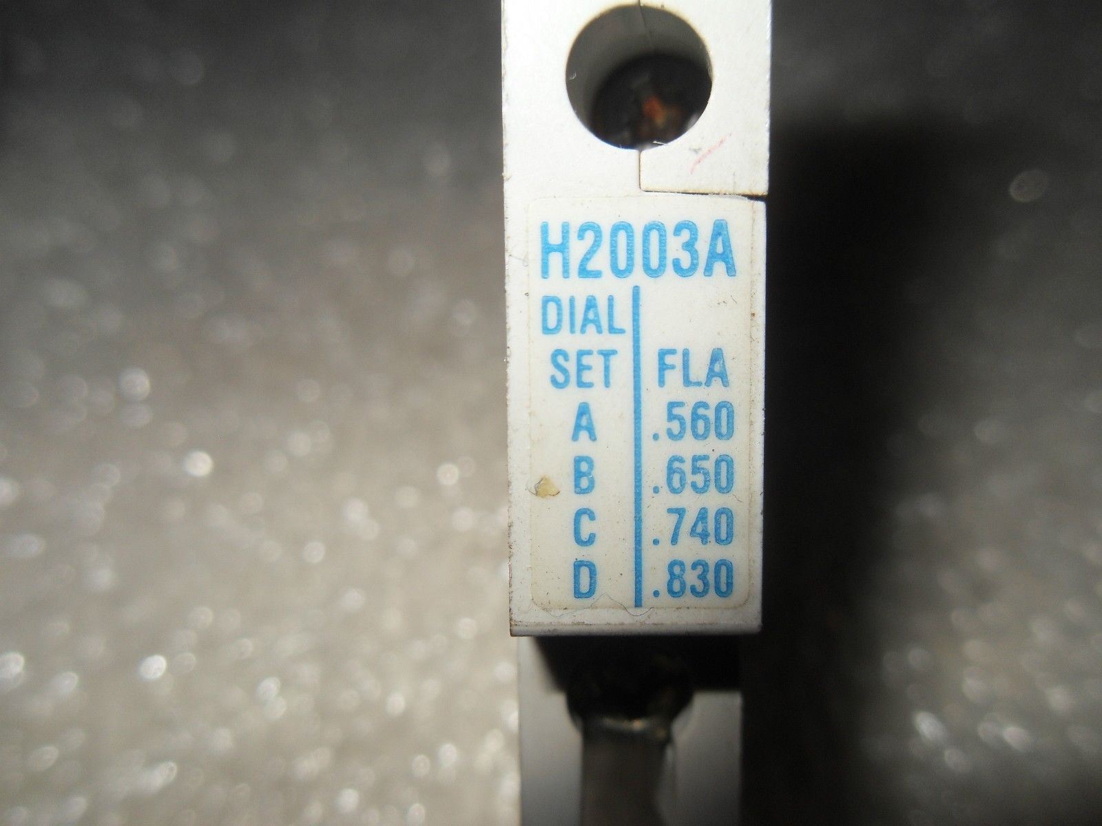 1 LOT OF 3 Cutler-Hammer H2003A OVERLOAD HEATER ELEMENTS