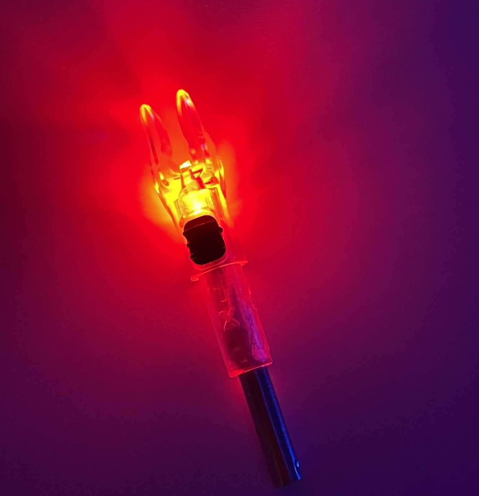 LEANPRO 6Pack Lighted Nocks for Arrows .204".233".244".246" Inside Diameter L...