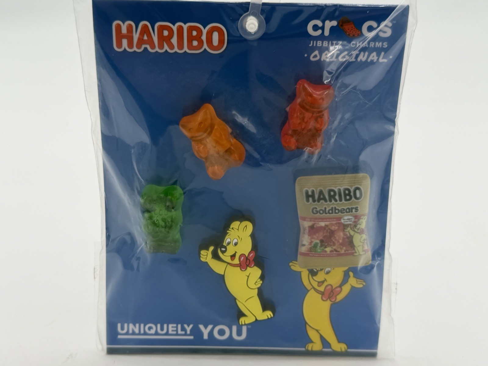 Crocs Haribo 5-Pack Authentic Jibbitz Gummy Bear Charms NEW