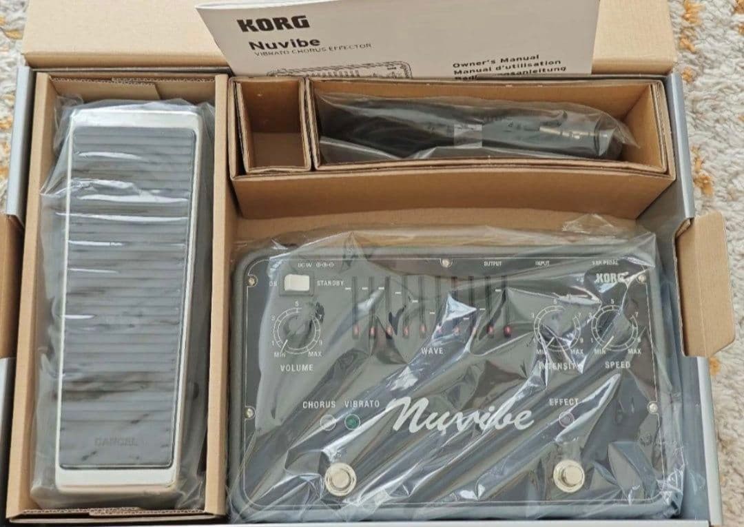KORG Nuvibe Analog Chorus Vibrato Effector Unit New