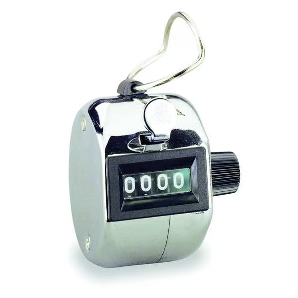 Dayton Counter,Hand Activated 6X164 Dayton 6X164 190735372630 Silver