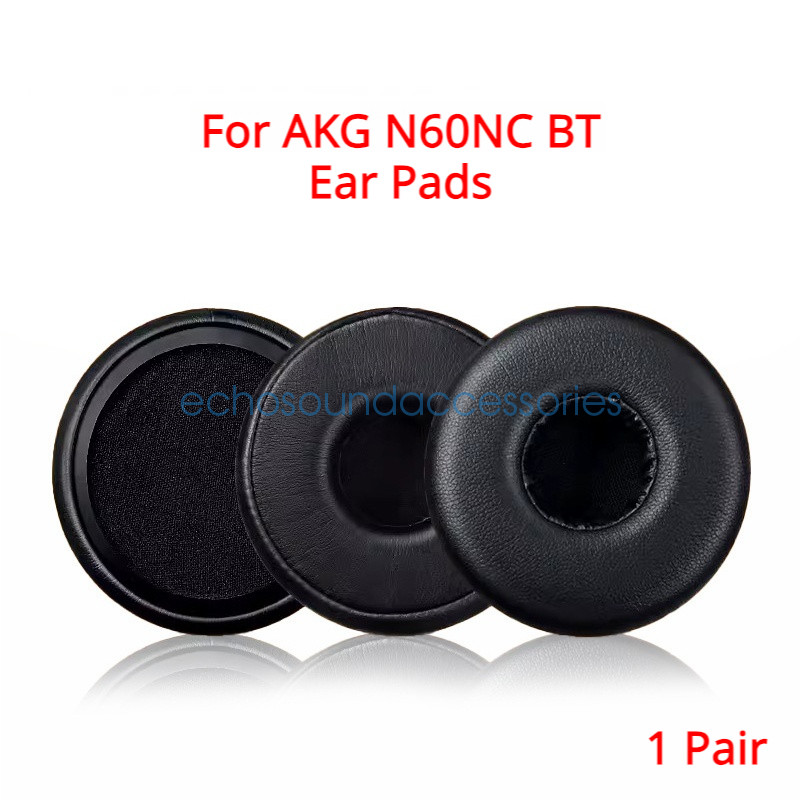 Replacement Ear Pads for AKG N60nc Headphone (Wired 60mm/ Wireless 65mm)