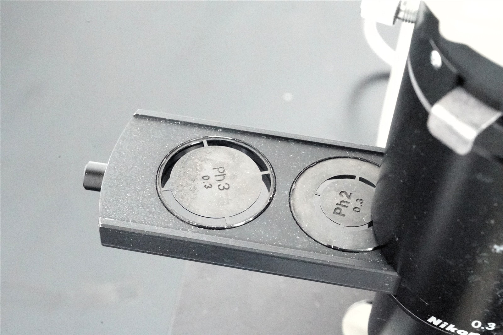 Nikon TMS Inverted Phase Contrast Microscope, 4X, 10X Ph3DL, 20X Ph2DL, 40X PH3D
