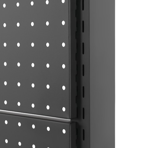 Black Metal Peg Board Display Stand Retail Display Rack Display Stand With Hooks