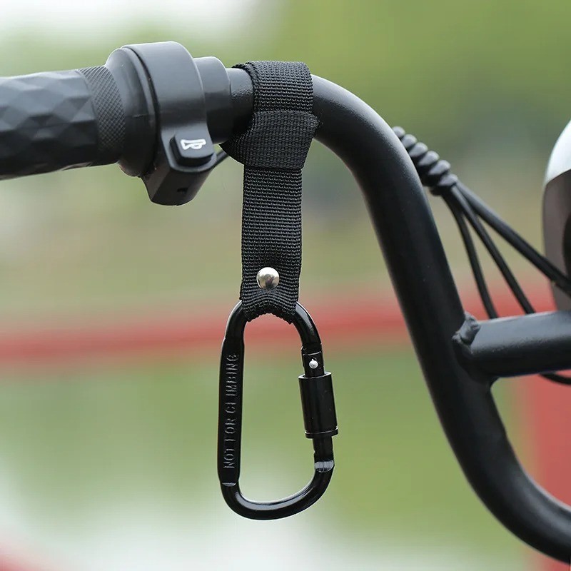 Motorcycle Scooter Handlebar Hook Aluminum Alloy Front No Drill Hook
