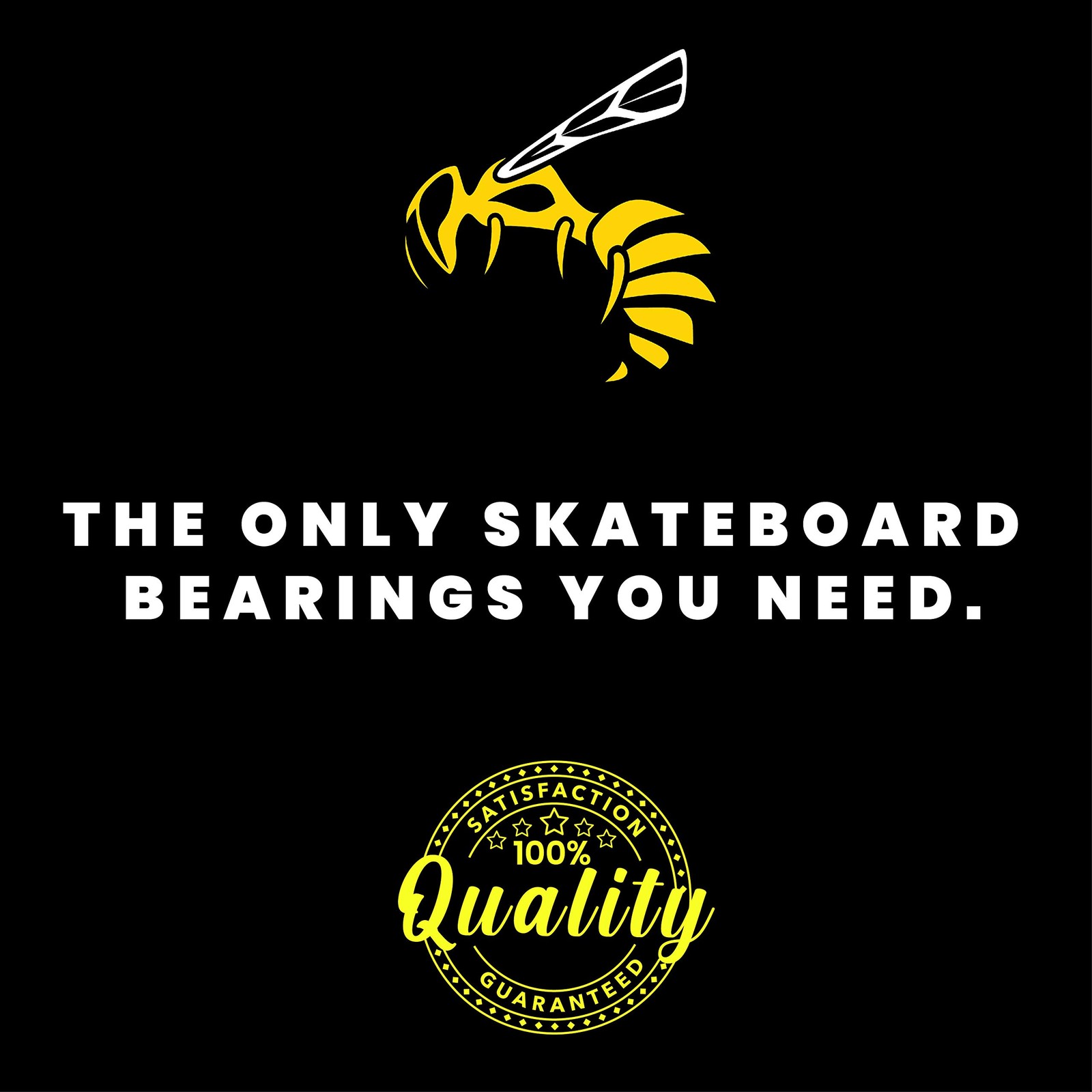 Yellow Jacket Premium Inline Skate Bearings, Roller Jungle Green