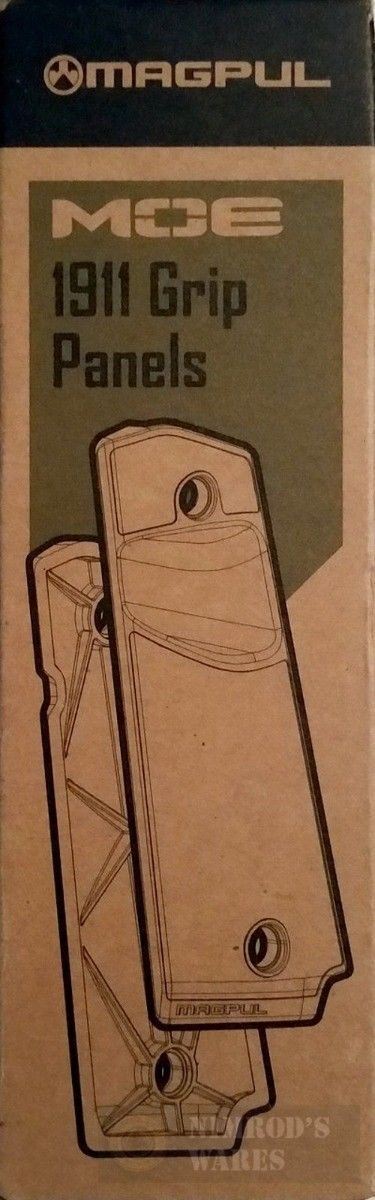 MAGPUL 1911 Gov't GRIP PANELS Ambi-Safety MAG524-BLK FAST SHIP