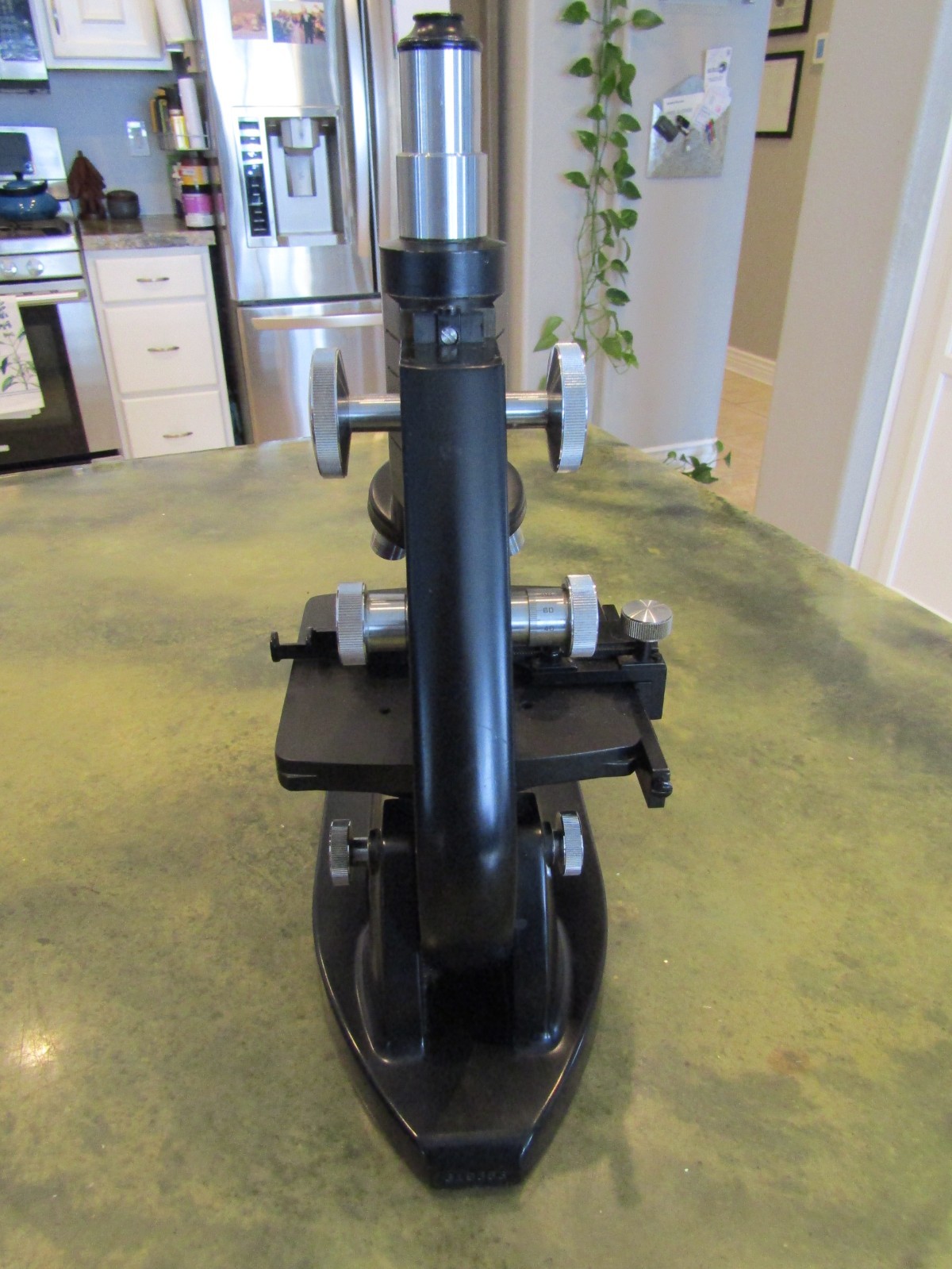 Vintage Rare AO American Optical Spencer Brite-Line Haemacytometer Microscope