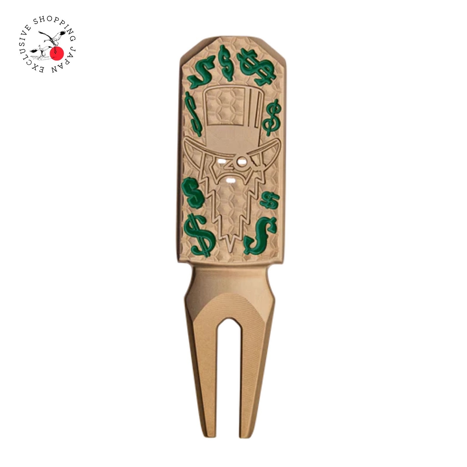 BETTINARDI Divot Tool Gangster Wizard 2-Prong 303 Stainless Steel Golf Tool New